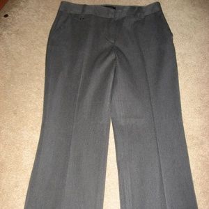 Womens Gray TALBOTS Stretch Dress Pants 12